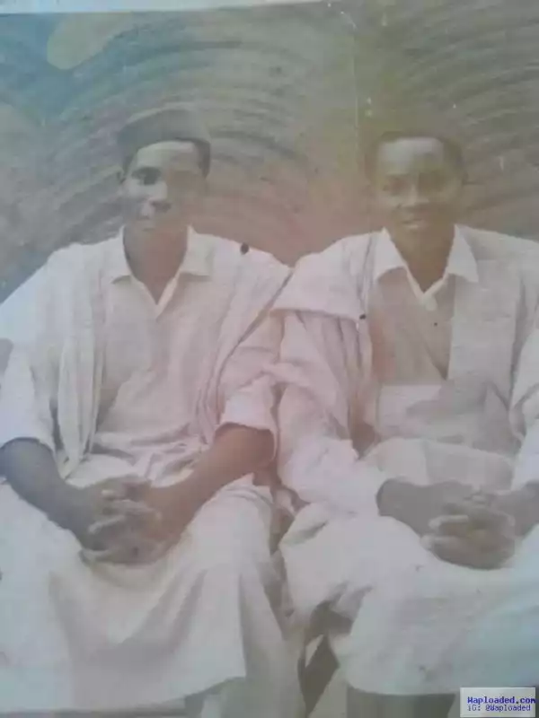 Throwback Photo: Pres. Buhari & His Friend Before Joining The Army